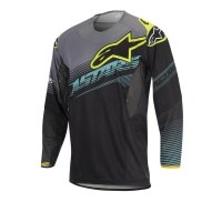 KOSZULKA ALPINESTARS TECHSTAR FACTORY S7 BL/TE/Y F KOSZULKA ALPINESTARS TECHSTAR FACTORY S7 BL/TE/Y F
