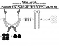 GIVI MOCOWANIE SZYBY 7057A  PIAGIO Medley 125-150