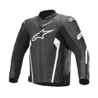 ALPINESTARS KURTKA SKÓRZANA FASTER V2 BLACK/WHITE