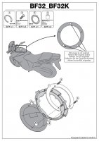 GIVI BF32 MOCOWANIE TANKLOCK KAWASAKI Z 1000 (14>17)