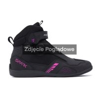 Buty motocyklowe Rebelhorn Spark 3 Black Pink Buty motocyklowe Rebelhorn Spark 3 Black Pink