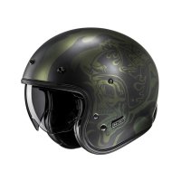 HJC KASK OTWARTY V31 FLAME BLACK