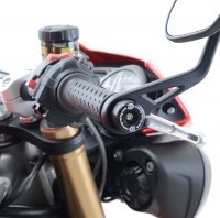 Końcówki Kierownicy RG Racing Triumph Speed Trp S/R 16-/Rs 18/Thrux 1200/Street Trp 765 Rs 17- Black