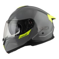 Kask Motocyklowy Nzi Combi 3 Duo Solid Nouveau Nardo Grey