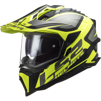 LS2 KASK OFF-ROAD  MX701 EXPLORER ALTER M BLACK YE