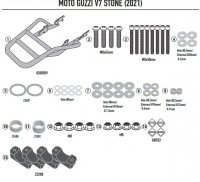 GIVI STELAŻ KUFRA CENTRALNEGO MONOKEY MONOLOCK