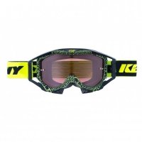 KENNY GOGLE TITANIUM GRANIT NEON YELLOW