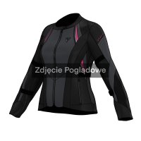 Kurtka motocyklowa tekstylna damska Rebelhorn Swift Black Dark Grey Pink