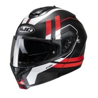 HJC KASK SZCZĘKOWY C91 OCTO BLACK/RED