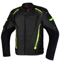 OZONE KURTKA TEKSTYLNA PULSE BLACK/FLO YELLOW