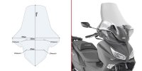 GIVI 7056DT SZYBA PRZEZOROCZYSTA 78 x 70,5