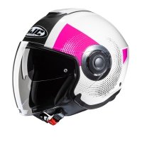 HJC KASK OTWARTY I40N PYLE WHITE/PINK