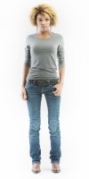 Jeansy Mottowear KIRA X Jeansy Mottowear KIRA X