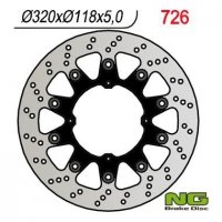 NG726 TARCZA HAMULCOWA HONDA XR 250/400/650 320 MM (SUPERMOTO)