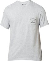 FOX T-SHIRT SPEED THRILLS POCKET LIGHT HEATHER GRE FOX T-SHIRT SPEED THRILLS POCKET LIGHT HEATHER GRE
