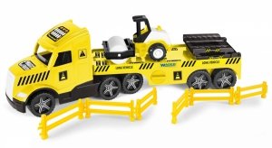 Magic Truck Technic laweta z walcem Wader 36451