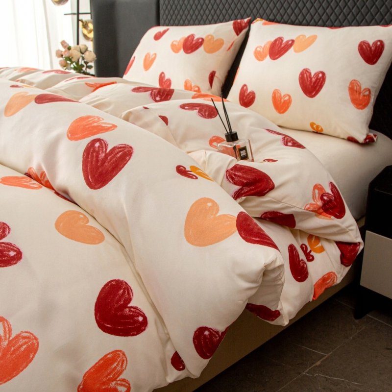 POŚCIEL 140x200 KOMPLET POŚCIELI + POSZEWKA WZÓR T-1606