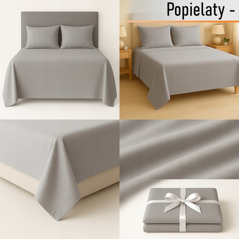 PRZEŚCIERADŁO FLANELOWE 160×200 100% BAWEŁNA POLSKA JAKOŚĆ MULTI-COLOR  (WYBIERZ)