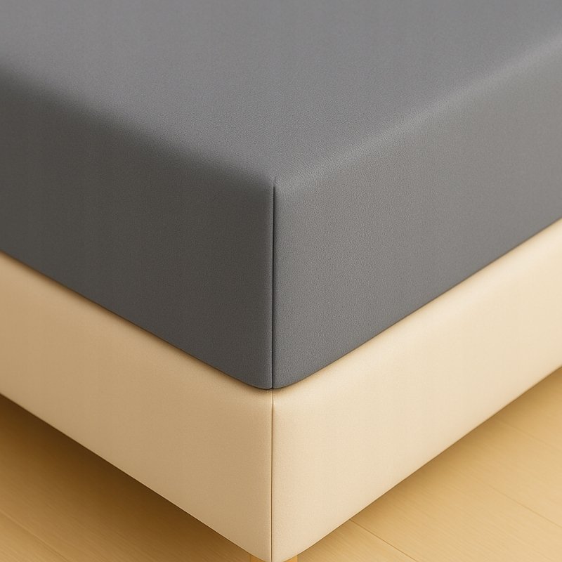 PRZEŚCIERADŁO Z GUMKĄ 200x220 STALOWY MATERAC ZAKŁADKA DO 25 CM