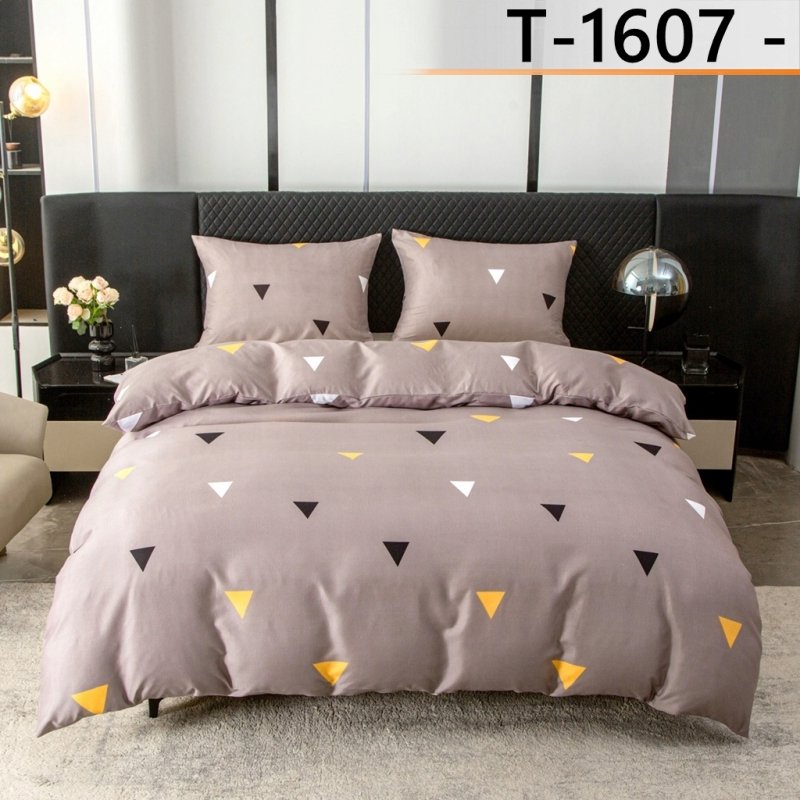 POŚCIEL 160x200 KOMPLET POŚCIELI + 2 POSZEWKI WZÓR T-1607