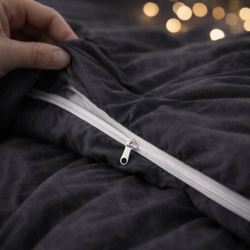 POŚCIEL 200x220 Z FALBANĄ KOMPLET 3 CZĘŚCIOWY MIKROFIBRA KOLOR GRAFIT