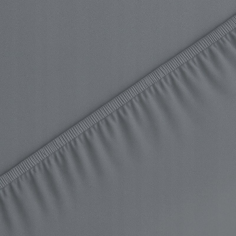 PRZEŚCIERADŁO Z GUMKĄ 90x200 SZARY MATERAC ZAKŁADKA DO 25 CM