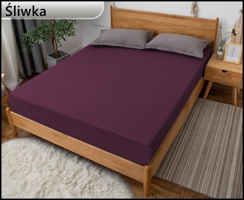 PRZEŚCIERADŁO FROTTE GRUBE Z GUMKĄ 90x200 cm