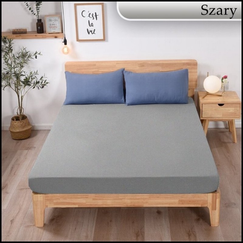 PRZEŚCIERADŁO FROTTE Z GUMKĄ 100x200 cm KWADRAT