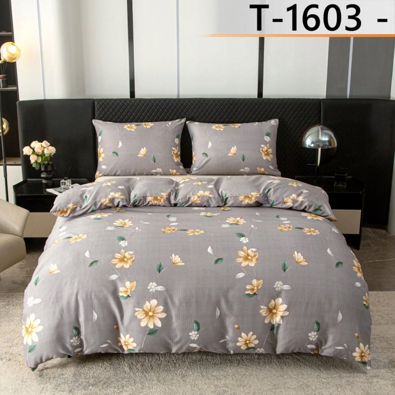 POŚCIEL 160x200 KOMPLET POŚCIELI + 2 POSZEWKI WZÓR T-1603