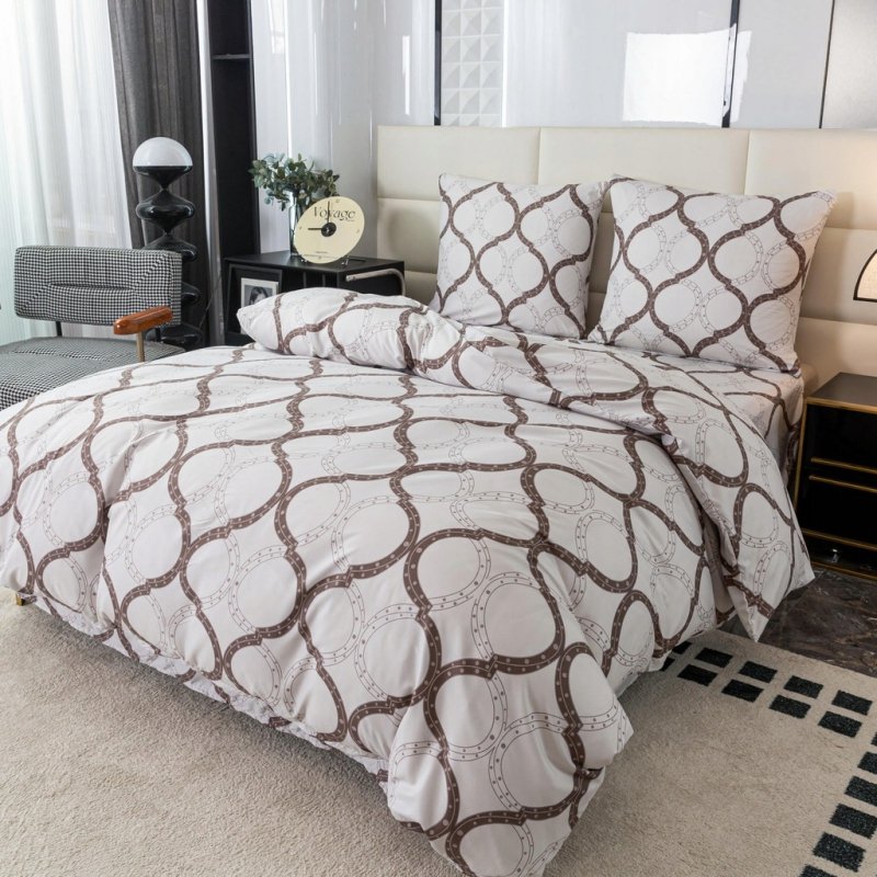 POŚCIEL 200x220 BAWEŁNA KOMPLET POŚCIELI BAWEŁNIANEJ + 2 POSZEWKI A-2793