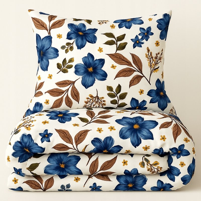 POŚCIEL 160x200 BAWEŁNA KOMPLET POŚCIELI + 2 POSZEWKI + PRZEŚCIERADŁO A-03