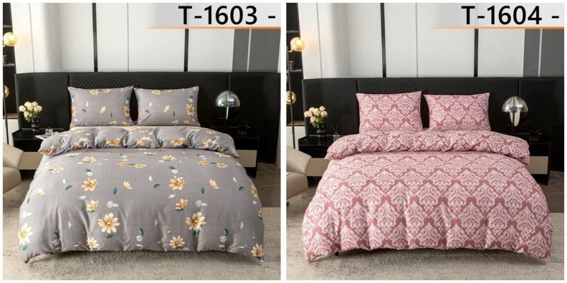 POŚCIEL 160x200 KOMPLET POŚCIELI + 2 POSZEWKI WYBÓR WZORÓW 3CZ (WYBIERZ)