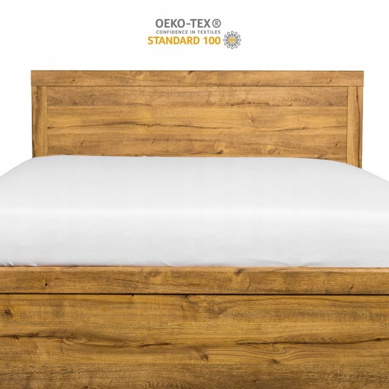 Prześcieradło Jersey z Gumką 120x200 Gruba Bawełna Czesana Bok 30 cm biały