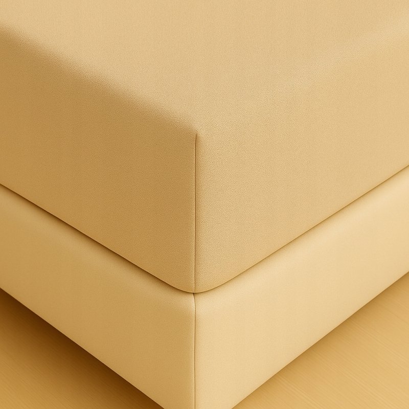 PRZEŚCIERADŁO Z GUMKĄ 90x200 BEŻOWY MATERAC ZAKŁADKA DO 25 CM