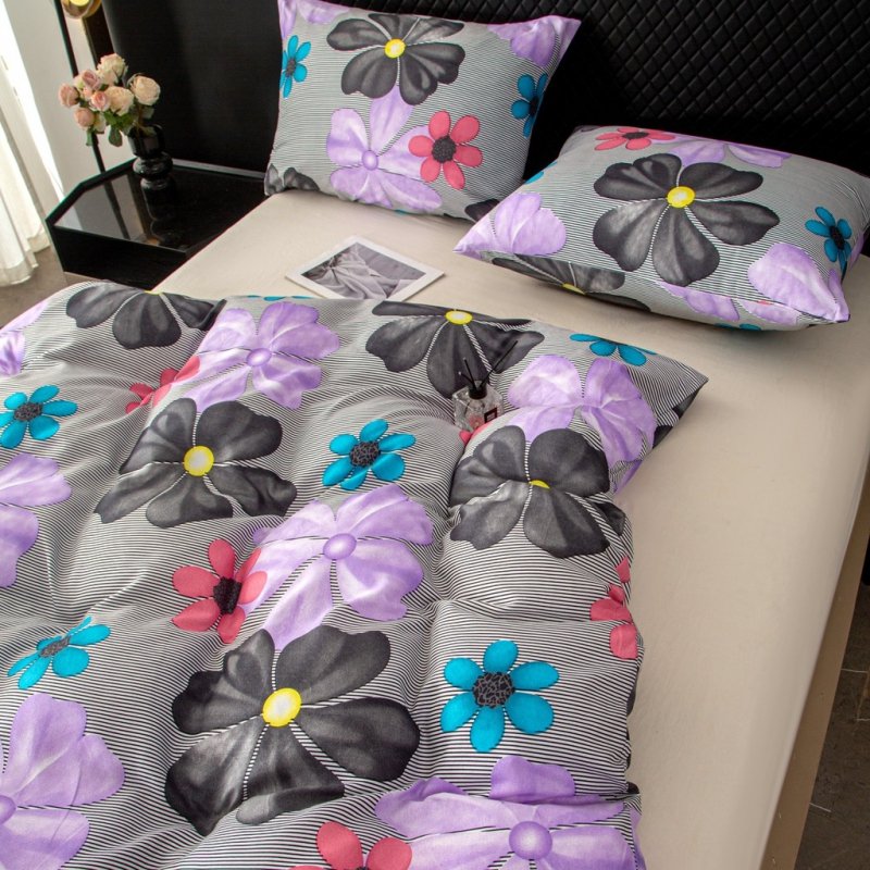 POŚCIEL 200x220 KOMPLET POŚCIELI + 2 POSZEWKI WZÓR T-1602