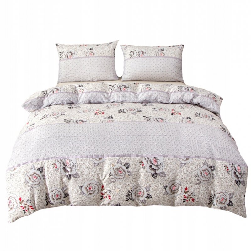 POŚCIEL 140x200 KOMPLET POŚCIELI + POSZEWKA WZÓR T-1605