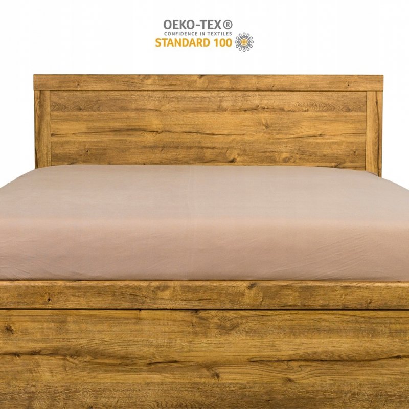 Prześcieradło Jersey z Gumką 200x200 Gruba Bawełna Czesana Bok 30 cm cafe