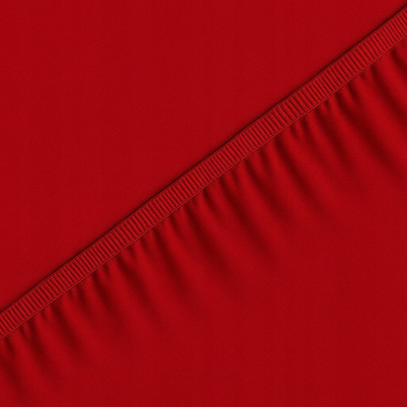 PRZEŚCIERADŁO Z GUMKĄ 80x200 CZERWONY MATERAC ZAKŁADKA DO 25 CM