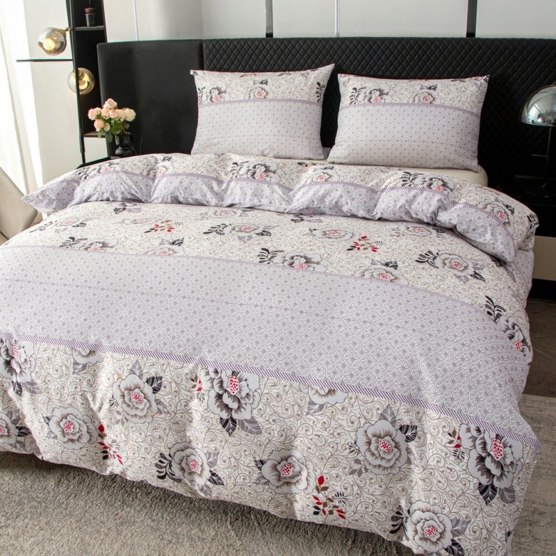 POŚCIEL 140x200 KOMPLET POŚCIELI + POSZEWKA WZÓR T-1605