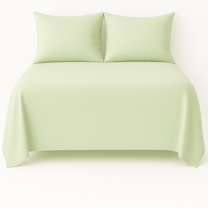 PRZEŚCIERADŁO FLANELOWE 160×200 100% BAWEŁNA POLSKA JAKOŚĆ KOLOR ZIELONY