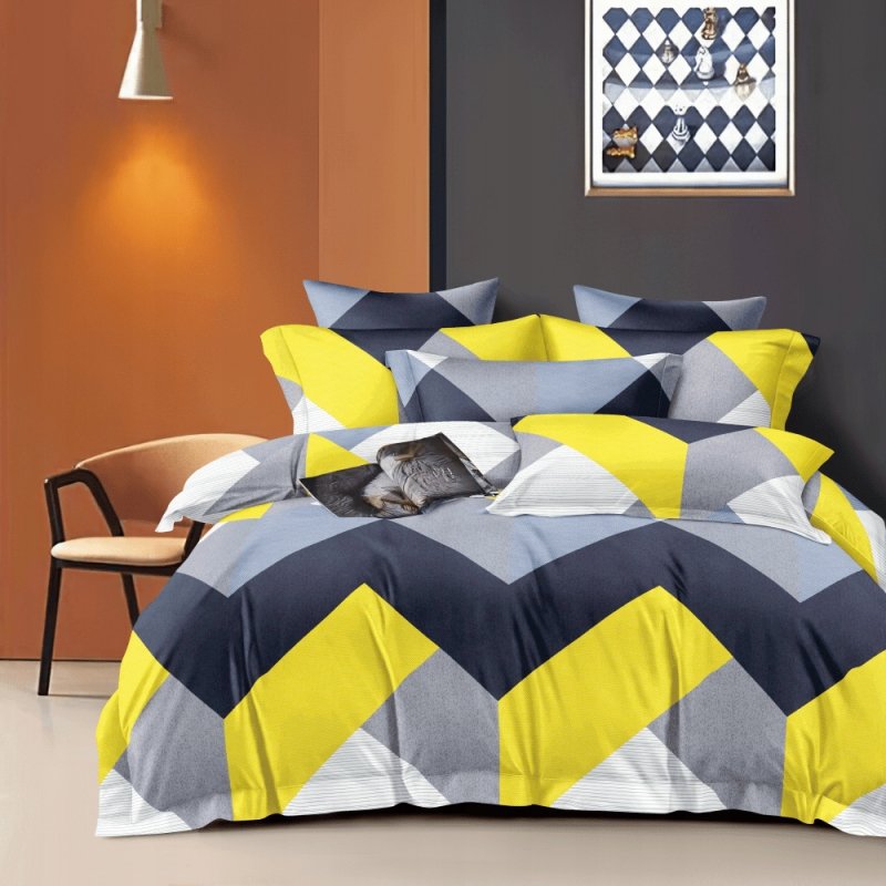 POŚCIEL 160x200 BAWEŁNA KOMPLET POŚCIELI + 2 POSZEWKI + PRZEŚCIERADŁO A-20