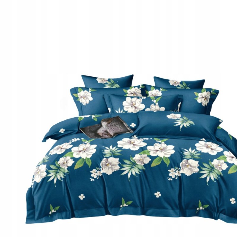 POŚCIEL 200x220 BAWEŁNA KOMPLET POŚCIELI + 2 POSZEWKI + PRZEŚCIERADŁO A-11