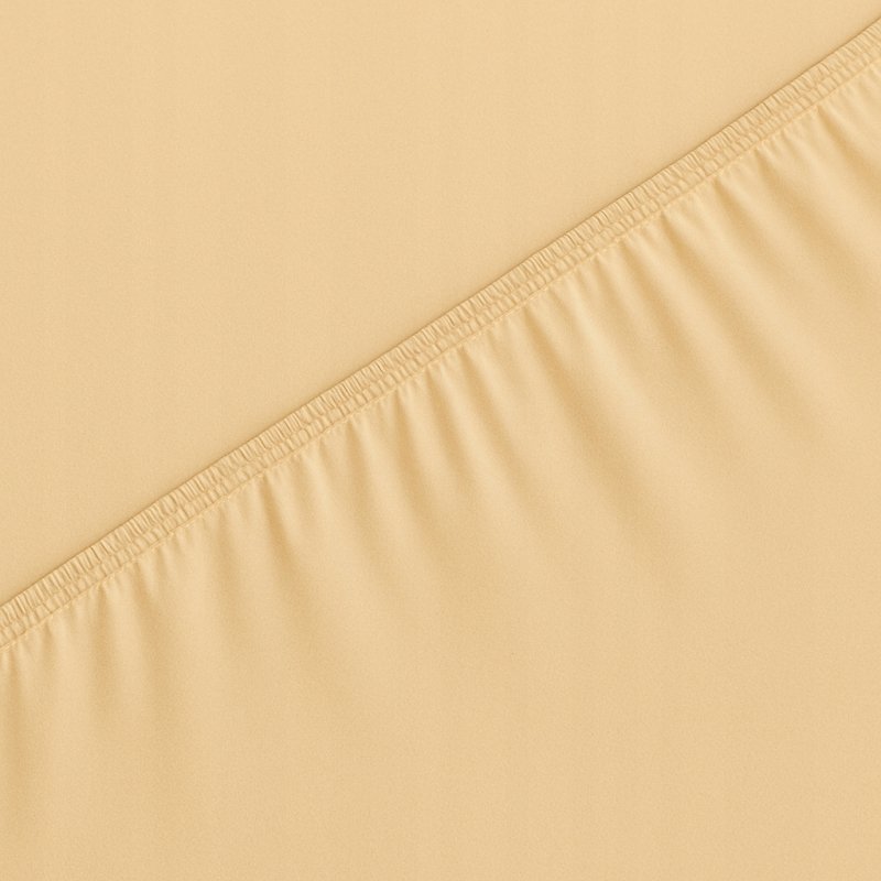 PRZEŚCIERADŁO Z GUMKĄ 80x200 BEŻOWY MATERAC ZAKŁADKA DO 25 CM