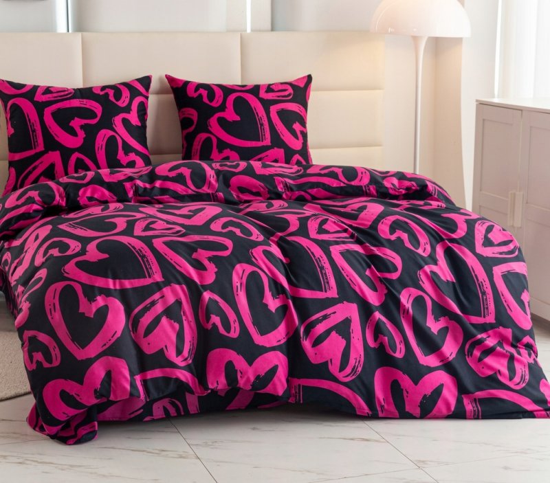 POŚCIEL 200x220 BAWEŁNA KOMPLET POŚCIELI BAWEŁNIANEJ + 2 POSZEWKI A-3018