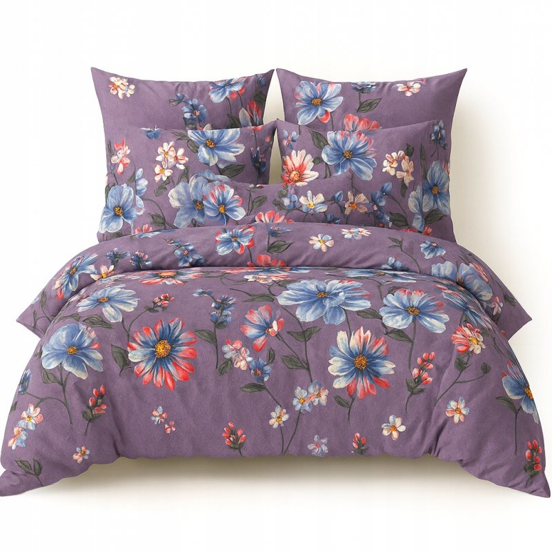 POŚCIEL 160x200 BAWEŁNA KOMPLET POŚCIELI + 2 POSZEWKI + PRZEŚCIERADŁO A-10