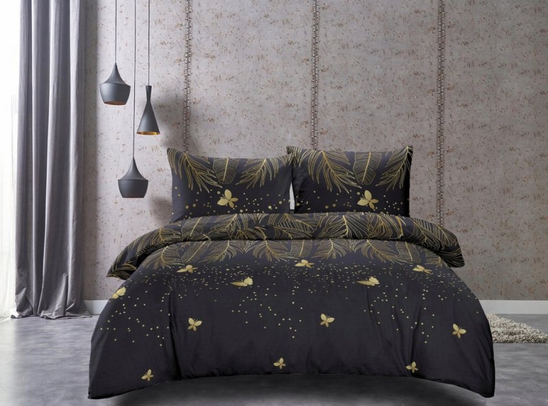 POŚCIEL 160x200 BAWEŁNA KOMPLET POŚCIELI BAWEŁNIANEJ + 2 POSZEWKI A-2225