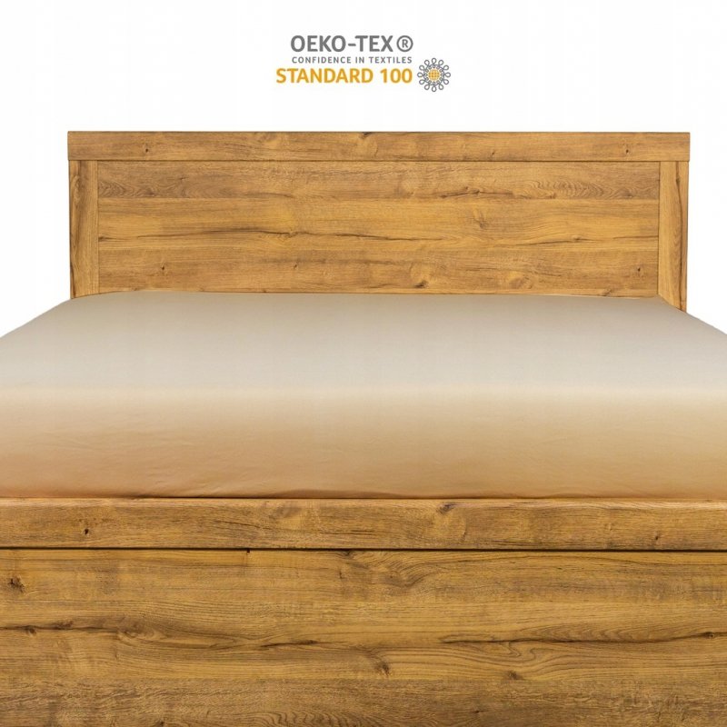 Prześcieradło 100x200 z Gumką GRUBA Bawełna Premium Bok 30 cm Beżowy