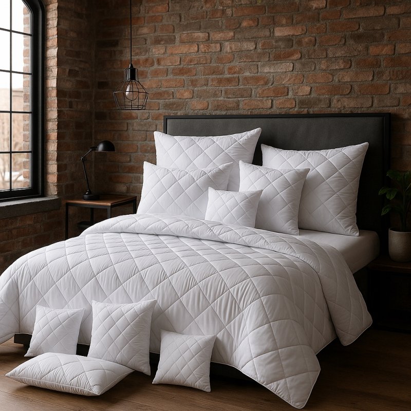 Poduszka  Gruba Mikrofibra 40x40 z Zamkiem