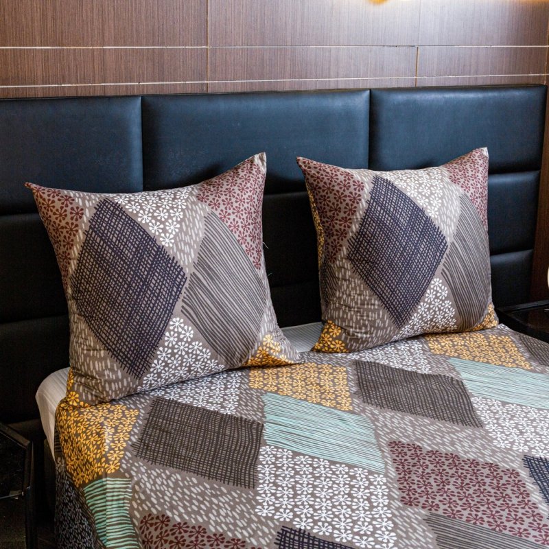 POŚCIEL 160x200 BAWEŁNA KOMPLET POŚCIELI BAWEŁNIANEJ + 2 POSZEWKI A-3107