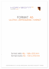 Katalog A5, 210 x 148 mm, druk pełnokolorowy, Ilość stron: 40, Okładka - papier kredowy 250 g + folia jednostronna, środek - papier kredowy 130 g, szycie zeszytowe - 150 sztuk